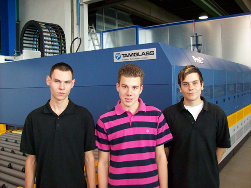 von links: Benjamin Janke, Pascal Zwicker und Christopher Knaup